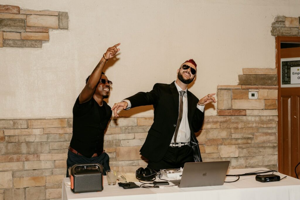 B-Hazz performing as DJ